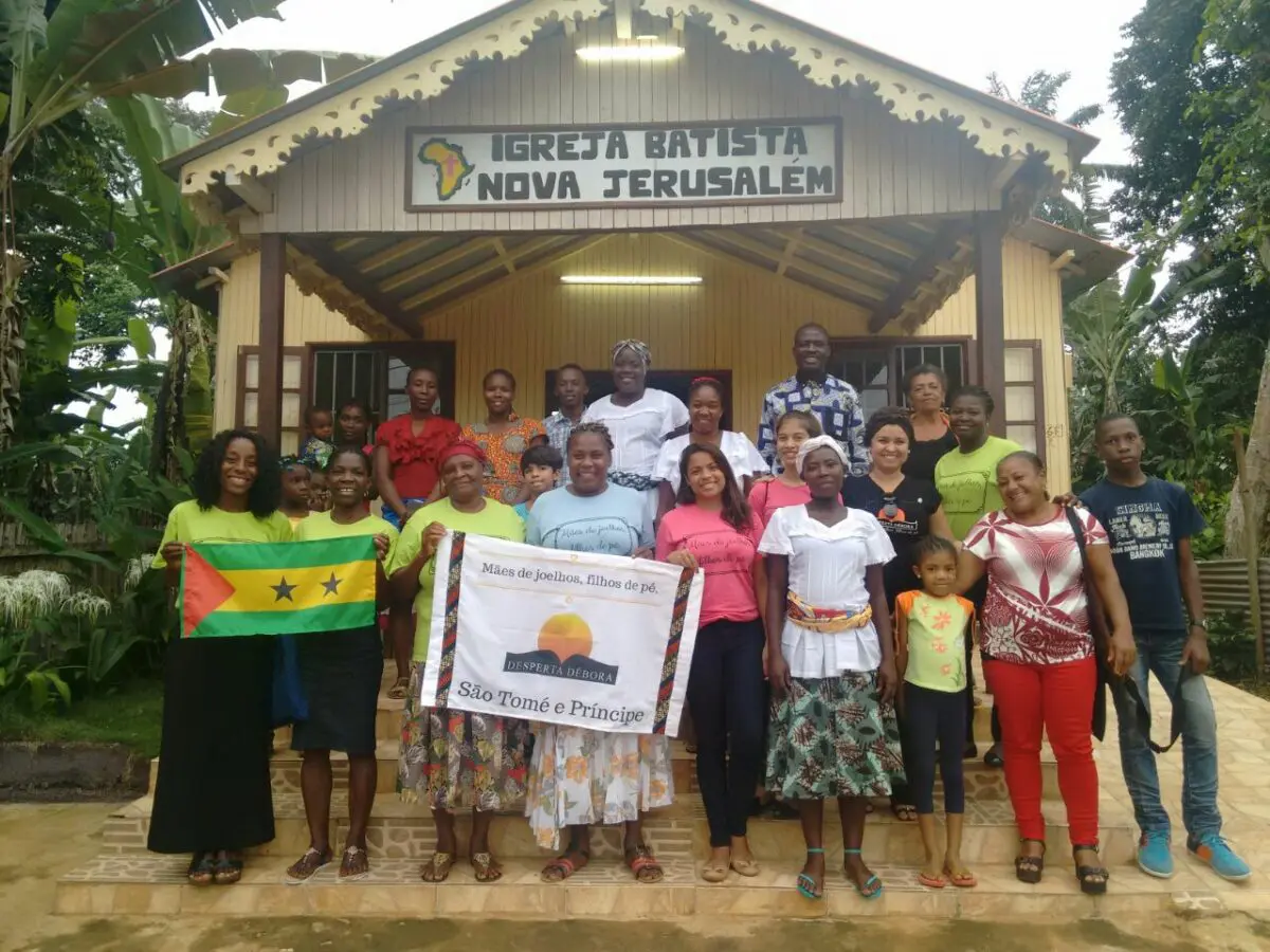 São tomé e Principe Desperta Débora implantação igreja